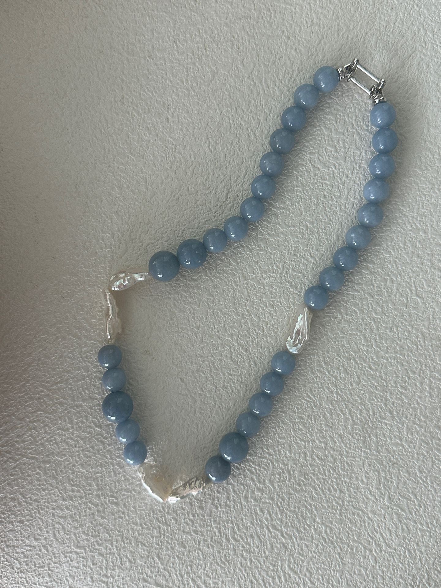Sommarblå Pearl Necklace