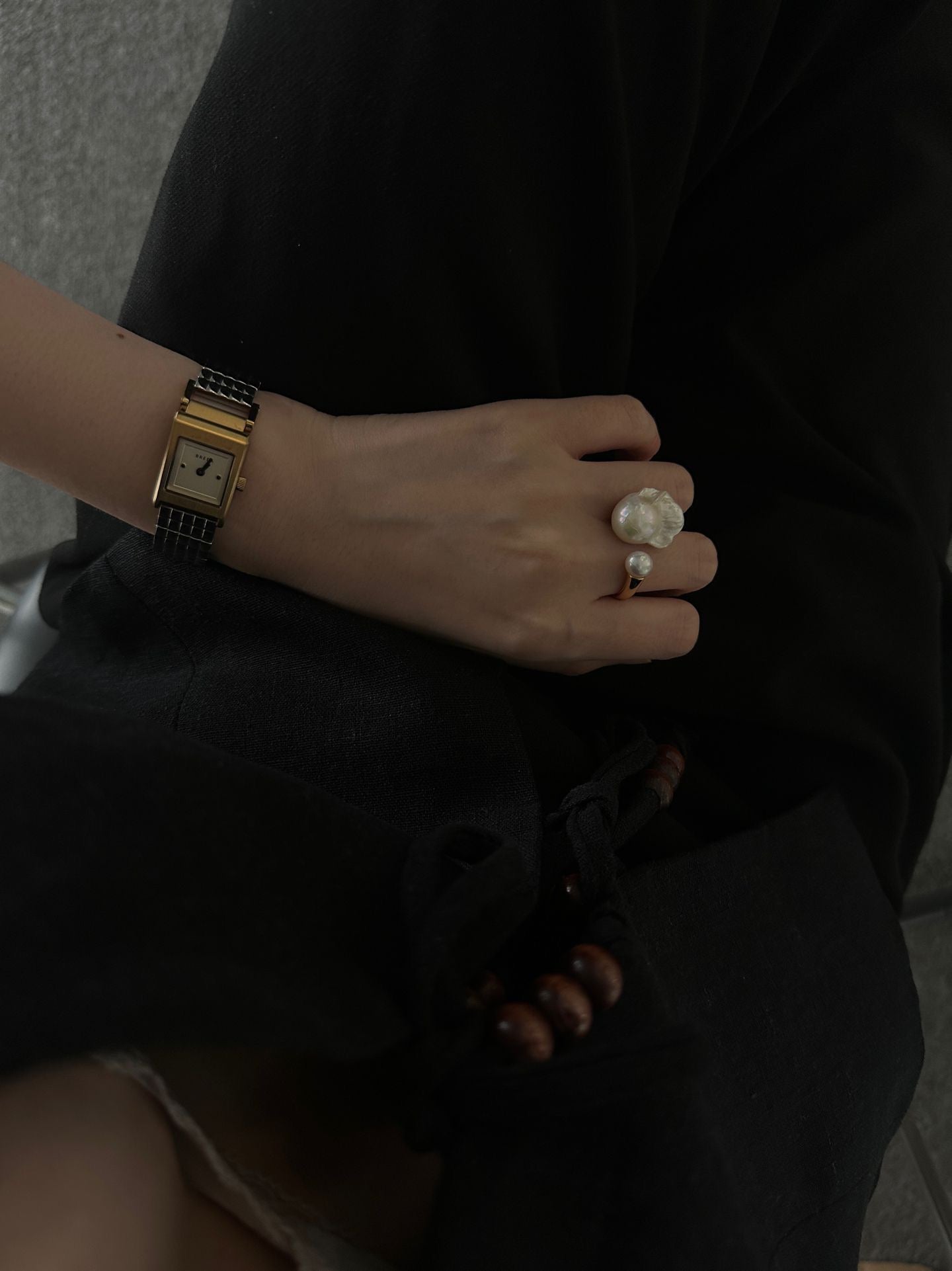 ALBA Baroque Pearl Ring