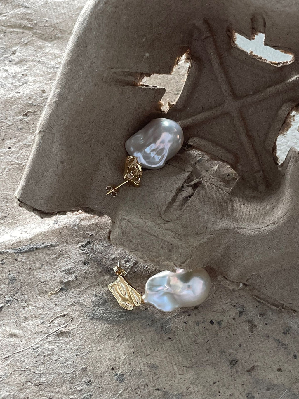 Sol Baroque Pearl Earrings