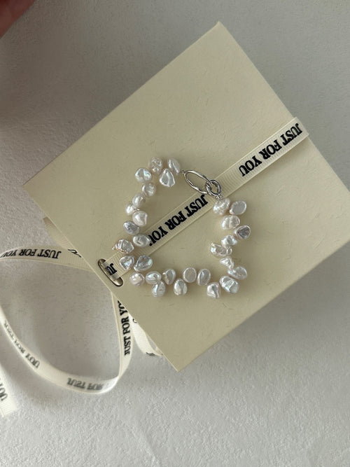 Elderflower Keshi Pearl Bracelet